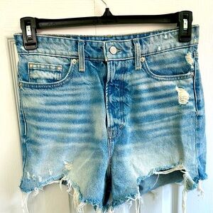 Lucky Brand High Rise distressed cutoff shorts size 8/29